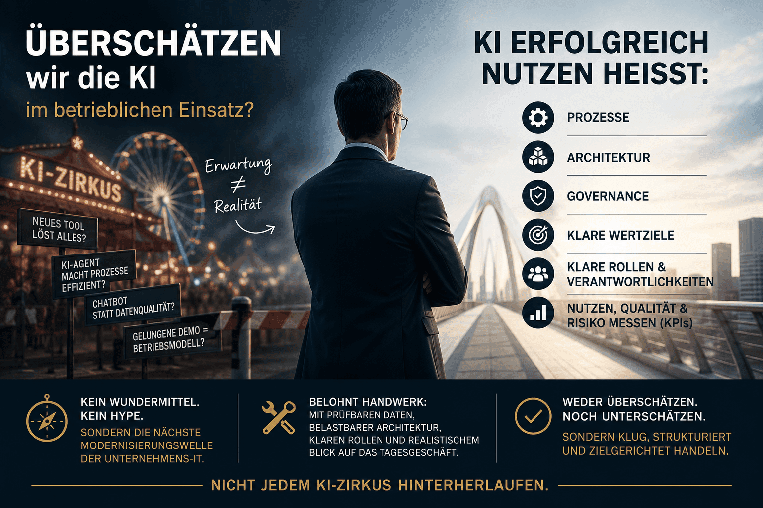 Überschätzen wir die KI im betrieblichen Einsatz?
